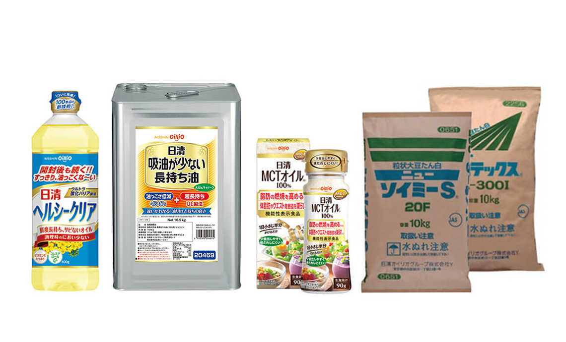 油脂・油糧および加工食品・素材事業