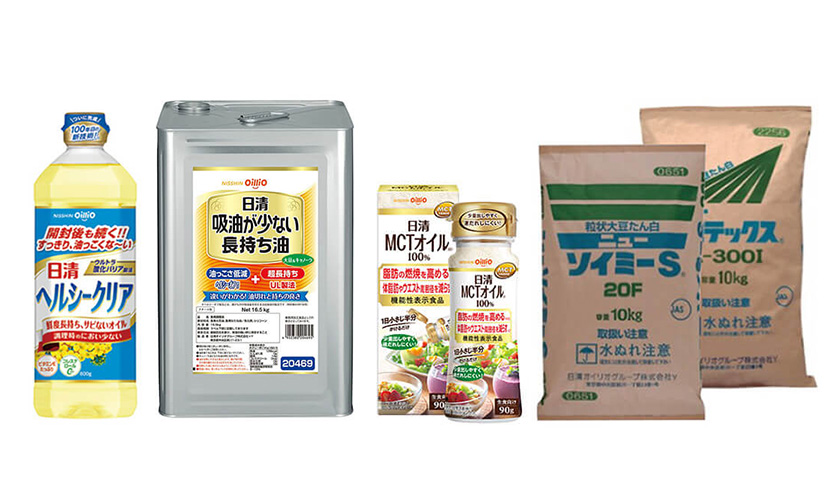 油脂・油糧および加工食品・素材
