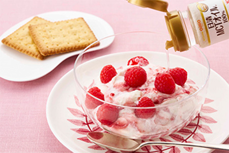 ラズベリーヨーグルト＆ビスケット