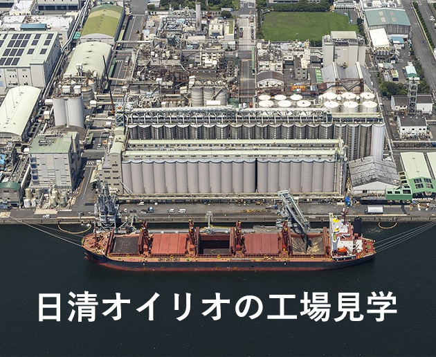 日清オイリオの工場見学
