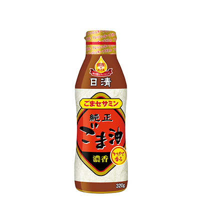 日清かけて香る純正ごま油 320gフレッシュキープボトル