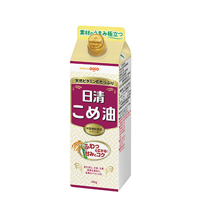 日清こめ油　450g紙パック