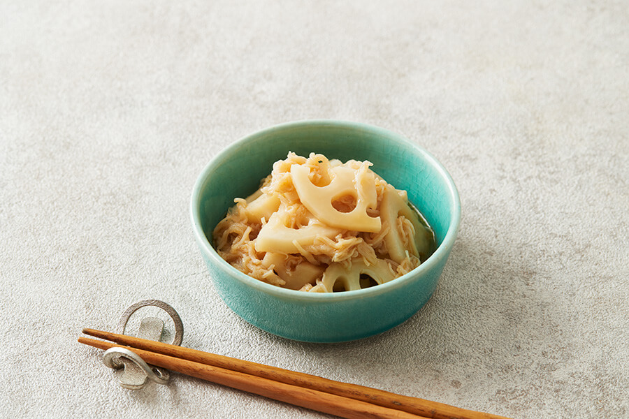 レンジで簡単！シビ辛ソテー ホタテ×れんこん