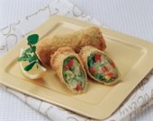 野菜たっぷりロールフライ