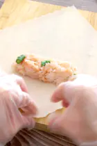 スティック春巻きおにぎりのレシピ動画