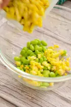 とうもろこしと枝豆のクミン風味かき揚げのレシピ動画