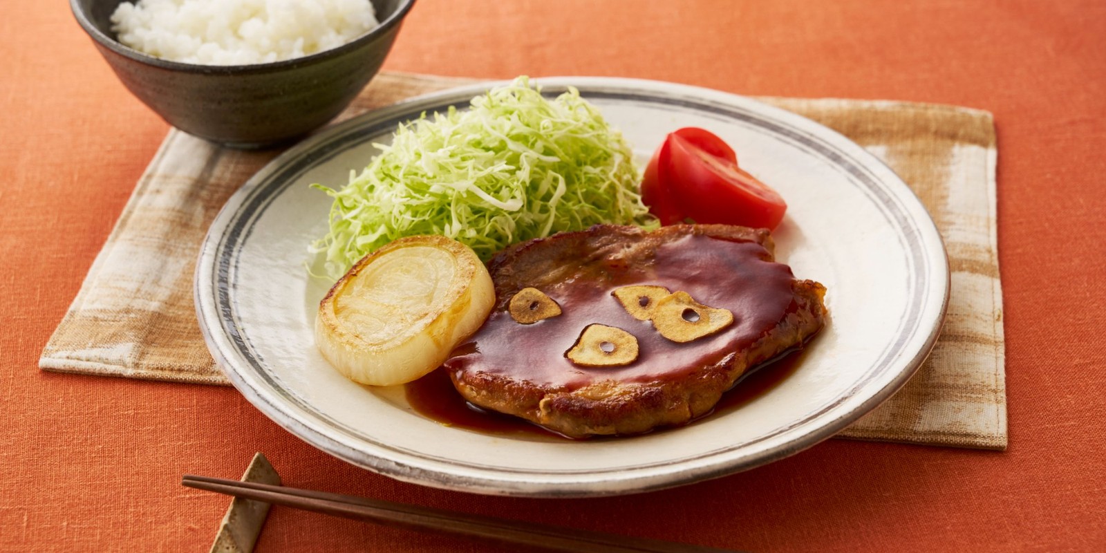 豚肉の照り焼き
