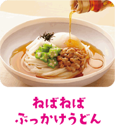 ねばねばぶっかけうどん