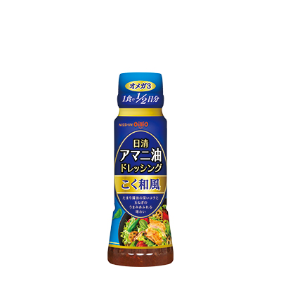 日清アマニ油ドレッシング こく和風 160ml｜日清アマニ油