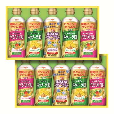 日清健康オイルアマニプラス ヘルシーオイルギフト Ptp ヘルシーオイルギフト 中元 歳暮ギフト商品 ギフト商品 商品情報 植物のチカラ 日清オイリオ