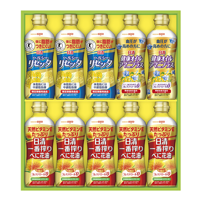 日清一番搾りべに花油 ヘルシーオイルギフト Bph ヘルシーオイルギフト 中元 歳暮ギフト商品 ギフト商品 商品情報 植物のチカラ 日清オイリオ