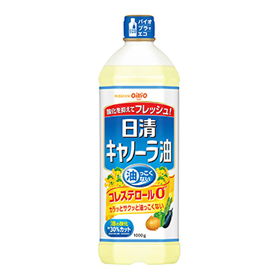 日清キャノーラ油１０００Ｇポリ｜キャノーラシリーズ｜食用油｜家庭用 ...