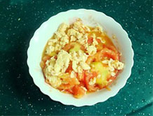 トマトと卵の炒め物