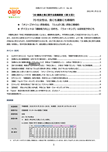 ’20 健康と食に関する調査＜第3回＞