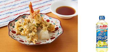エビ天の大葉巻き