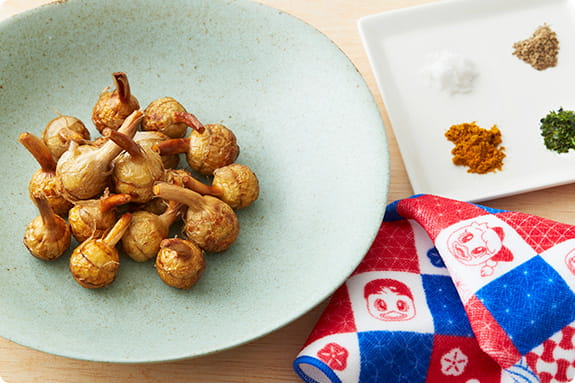 クワイ素揚げ 料理写真