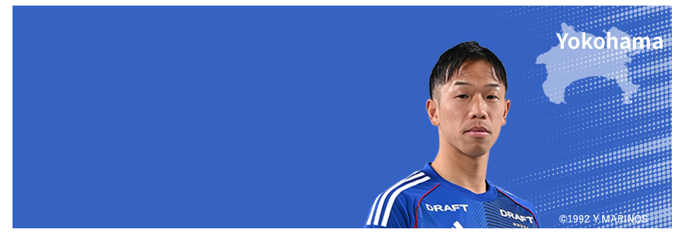 喜田 拓也 選手©1992 Y.MARINOS