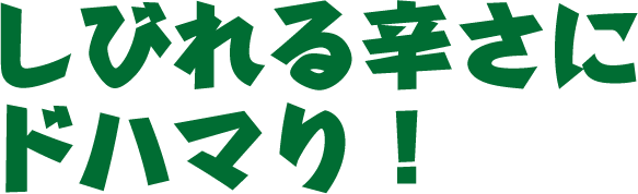 しびれる辛さにドハマり！